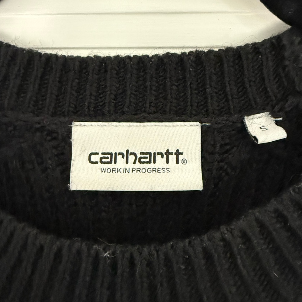 Carhartt WIP Work in Progress Wool Crewneck Sweater | Black
